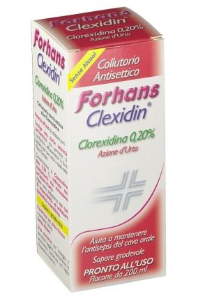 Forhans - Collutorio Clexidin 0.20 Senza Alcool Confezione 200 Ml