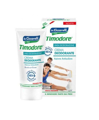 Timodore - Crema Deodorante Piedi Confezione 50 Ml