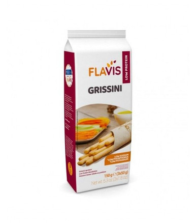 Flavis - Grissini Aproteici Confezione 150 Gr (Scadenza Prodotto 03/2026)