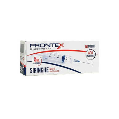Prontex - Siringhe Da 5 Ml Confezione 10 Pezzi