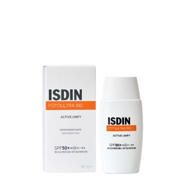 Isdin - Fotoultra Active Unify Fluido Viso Spf50+ Confezione 50 Ml