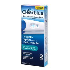 Clearblue - Test di Gravidanza Rivelazione Rapida Confezione 2 Test