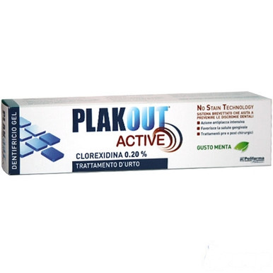 PlakOut - Active Dentifricio Clorexidina 0.20% Confezione 75 Ml
