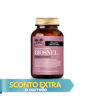 Salugea - Biosnel Formula Potenziata Inestetismi della Cellulite Confezione 60 Capsule
