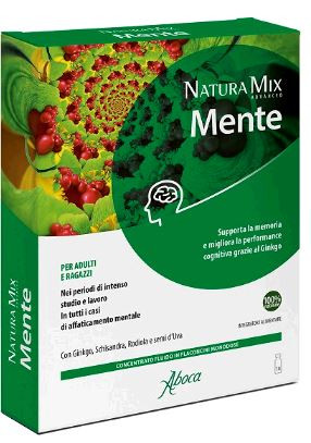 Aboca - Natura Mix Advanced Mente Confezione 10 Flaconcini