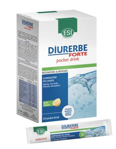 Esi - Diurerbe Pocket Limone Confezione 24 Drink