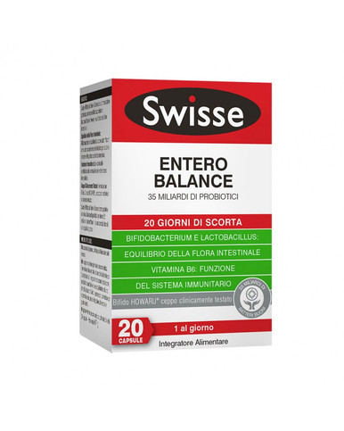 Swisse - Ultiboost Entero Balance Confezione 20 Capsule