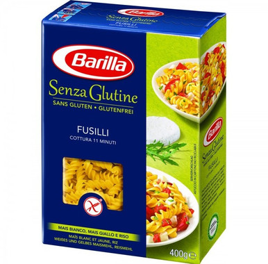 Barilla - Fusilli Senza Glutine Confezione 400 Gr