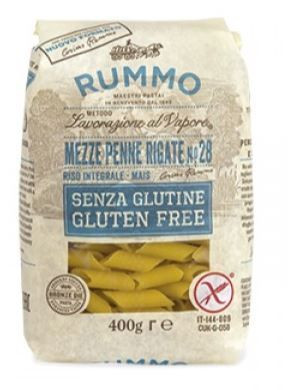 Rummo - Mezze Penne Rigate N.28 Senza Glutine Confezione 400 Gr