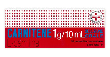 Alfasigma - Carnitene Monodose Confezione 10 Flaconcini