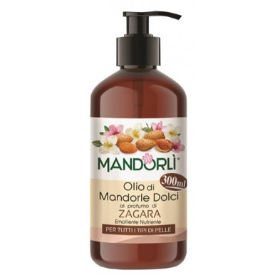 Mandorlì - Olio Di Mandorle Al Profumo Di Zagara Naturale Confezione 300 Ml