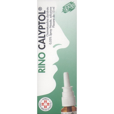 Rino Calyptol - Spray Nasale Decongestionante Flacone Confezione 15 Ml
