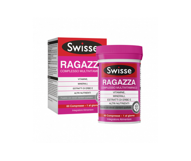 Swisse - Multivitaminico Ragazza Confezione 60 Compresse