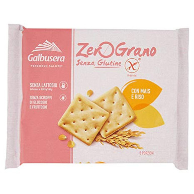 Galbusera - Zerograno Cracker Senza Glutine Confezione 320 Gr