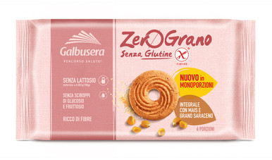 Galbusera - Zerograno Biscotti Integrali Senza Glutine Confezione 220 Gr