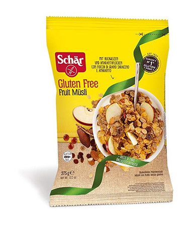 Schar - Fruit Muesli Senza Glutine Confezione 375 Gr