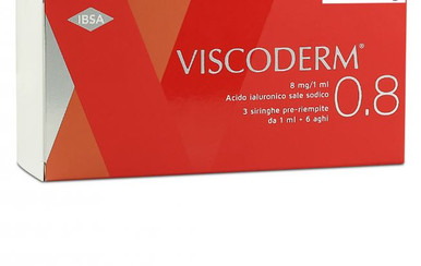 Viscoderm - Siringa 0.8% Confezione Tre Siringa Preriempita Da 1 Ml 