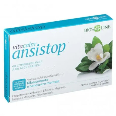 Bios Line - Vitacalm Ansistop Confezione 60 Compresse