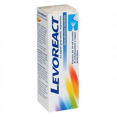 Levoreact - 0,5 Mg Spray Nasale Confezione 10 Ml
