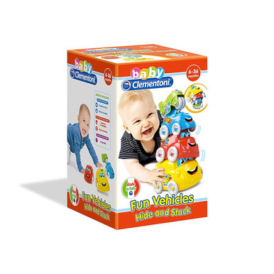 Clementoni - Veicoli Attività Scopri Impila