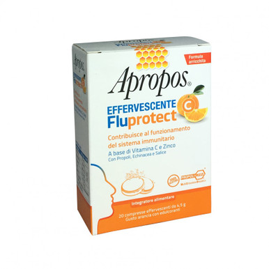 Apropos - Fluprotect C Confezione 20 Compresse Effervescenti