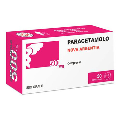 Nova Argentia - Paracetamolo 500 Mg Antipiretico Confezione 30 Compresse