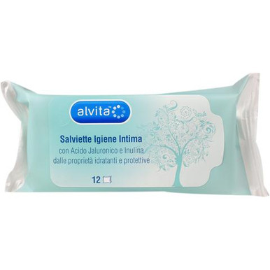 Alvita - Salviette Igiene Intima Confezione 12 Pezzi