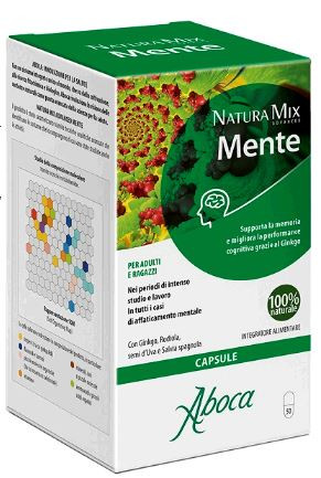 Aboca - Natura Mix Advanced Mente Confezione 50 Capsule