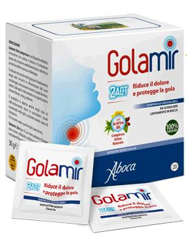 Aboca - Golamir 2 Act Confezione 20 Compresse Orosolubili (Scadenza Prodotto 03/2026)