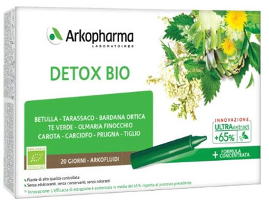 Arkopharma - Arkofluidi Detox Bio Confezione 20 Flaconcini