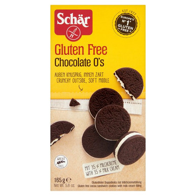 Schar - Chocolate O'S Biscotti Senza Glutine Confezione 165 Gr