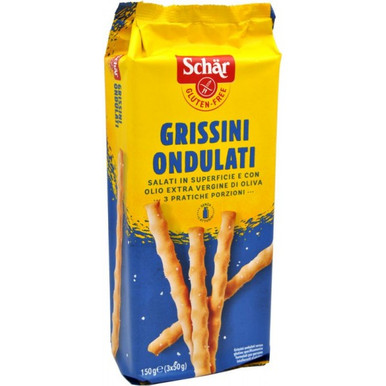 Schar - Grissini Ondulati Senza Glutine Confezione 150 Gr