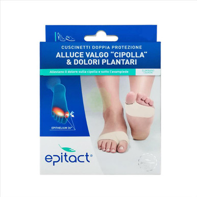 Epitact - Cuscinetto Plantare Doppia Protezione Epithelium 26 Taglia L Confezione 1 Paio