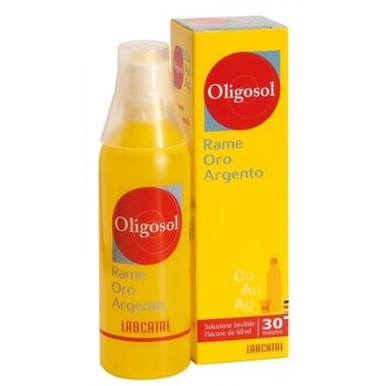 Labcatal - Oligosol Cu/Ag/Au Gocce Confezione 30 Ml