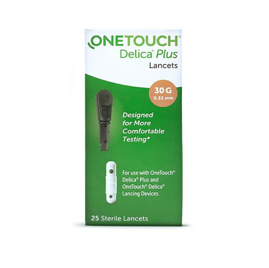 Onetouch - Delica Plus Lancette Confezione 25 Pezzi