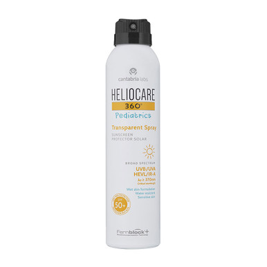 Heliocare - 360 Pediatrics Spray Trasparente Spf50+ Confezione 200 Ml