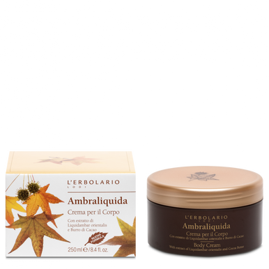 L'Erbolario - Ambraliquida Crema Corpo Confezione 250 Ml