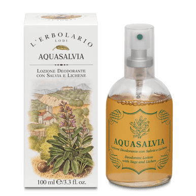 L'Erbolario - Aquasalvia Lozione Deodorante Spray Confezione 100 Ml