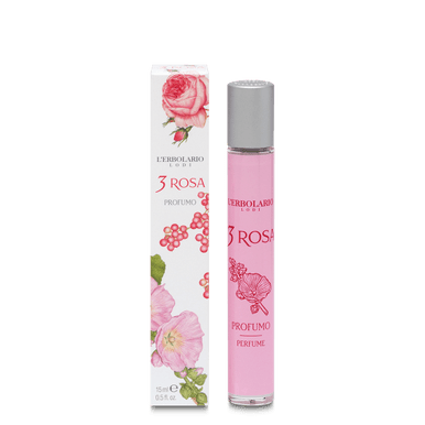 L'Erbolario - 3 Rosa Acqua Di Profumo Confezione 15 Ml