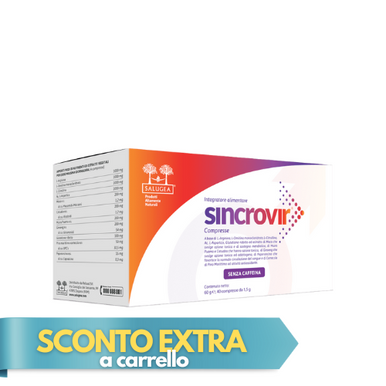 Salugea - Sincrovir Maca, Ginseng e Muira Puama per il Vigore Maschile Confezione 40 Compresse