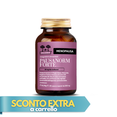 Salugea - Pausanorm Forte Integratore Per la Menopausa Confezione 60 Capsule