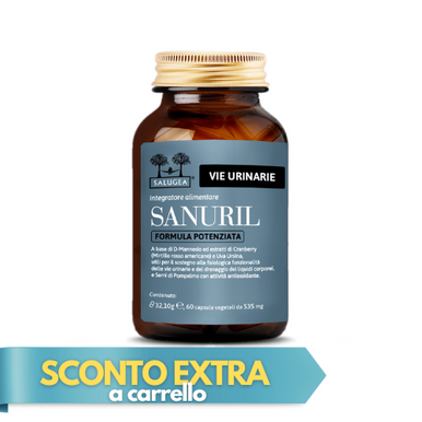 Salugea - Sanuril Formula Potenziata Vie Urinarie Confezione 60 Capsule