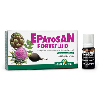 Naturando - Epatosan Fortefluid Confezione 10 Flaconcini