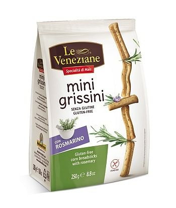 Le Veneziane - Mini Grissini Con Rosmarino Confezione 250 Gr