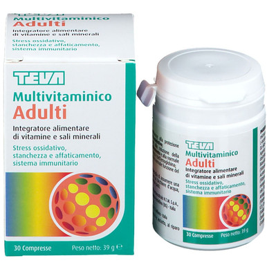 Teva - Multivitaminico Adulti Confezione 30 Compresse