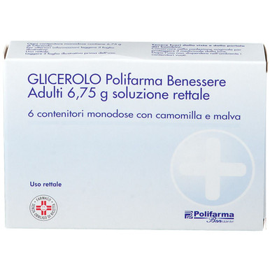 Polifarma - Glicerolo Adulti Microclismi Confezione 6X6,75 Gr