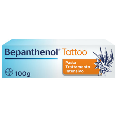 Bepanthenol - Tattoo Pasta Trattamento Intensivo Per Tatuaggio 100 Gr