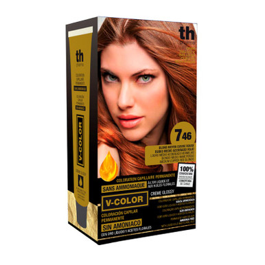 Th Pharma - Vitalia Color Tintura Senza Ammoniaca N. 7.46 Confezione 60 Ml