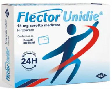 Flector - Unidie 4% Cerotto Medico 14 Mg Confezione 8 Pezzi