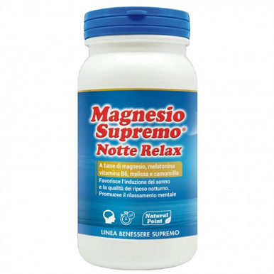 Natural Point - Magnesio Supremo Notte Relax Confezione 150 Gr